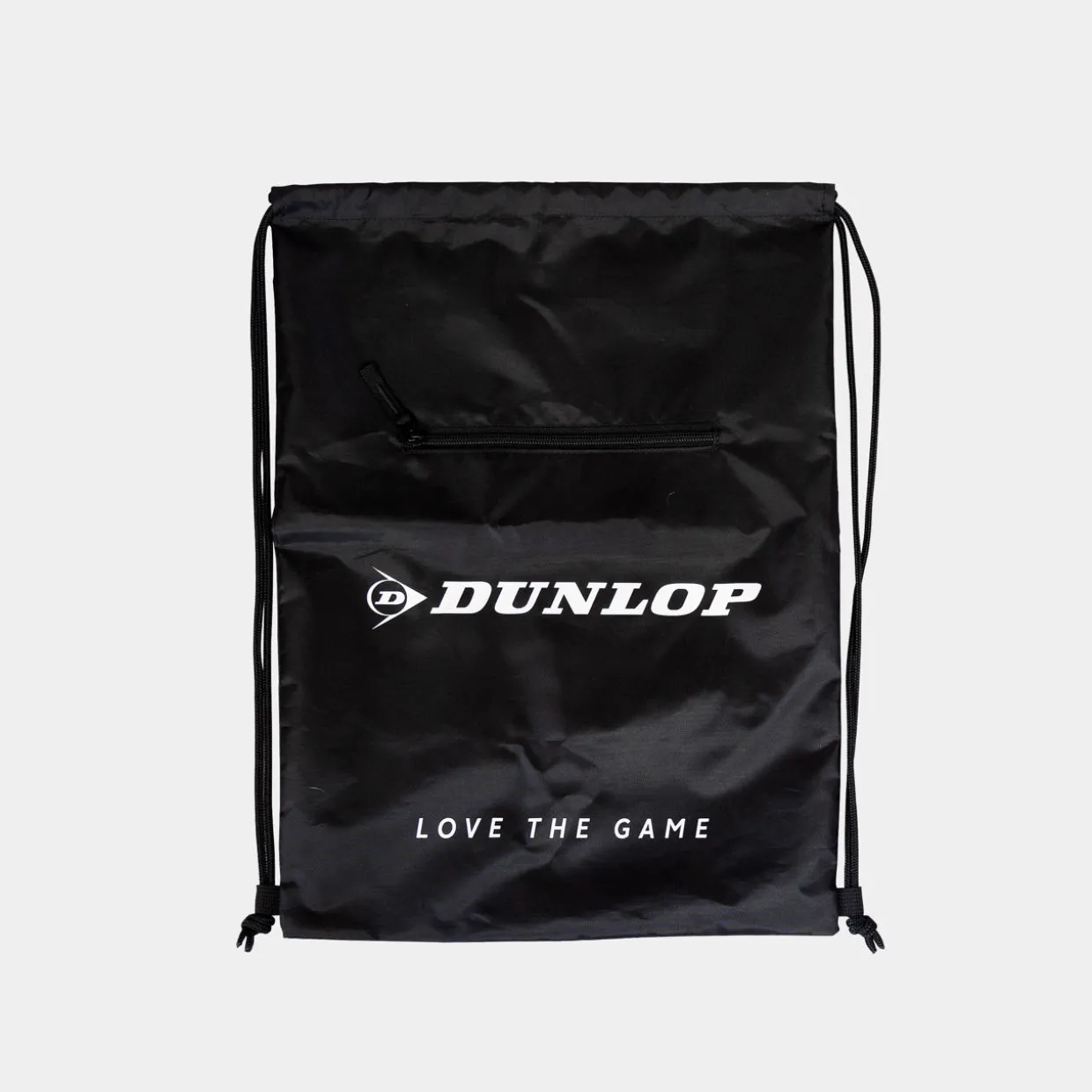 DRAWSTRING BAG BLACK/WHITE