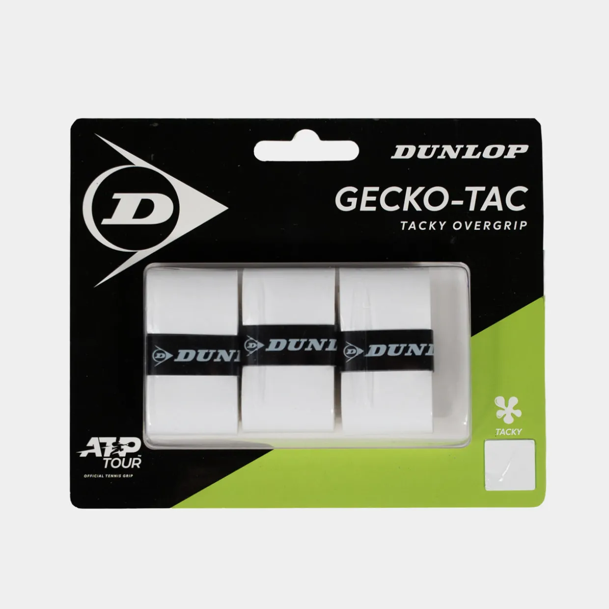GECKO-TAC OGRIP WHT 3PCS BLISTER
