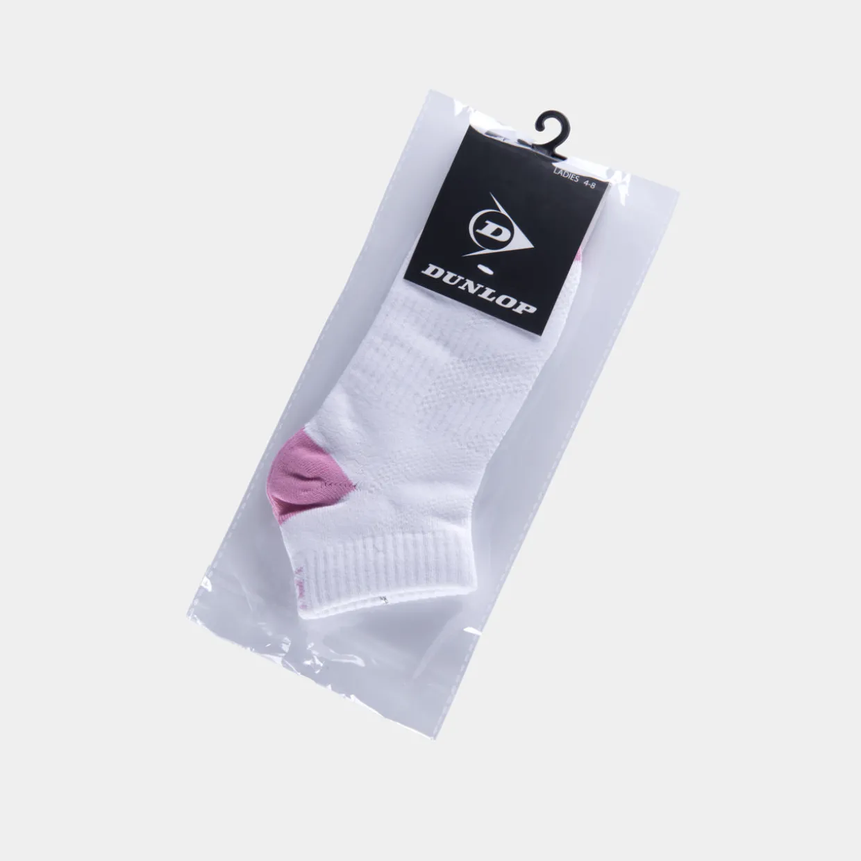 SPORT SOCKS LADIES (LOW) 4-8 WHITE